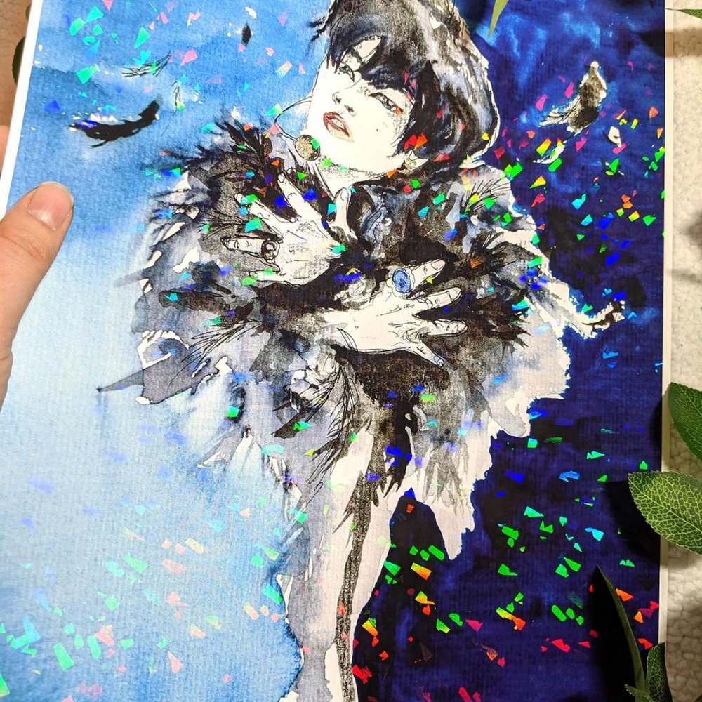 Black Swan Taehyung V Kpop BTS Bangtan Boys - Picture 2 of 4
